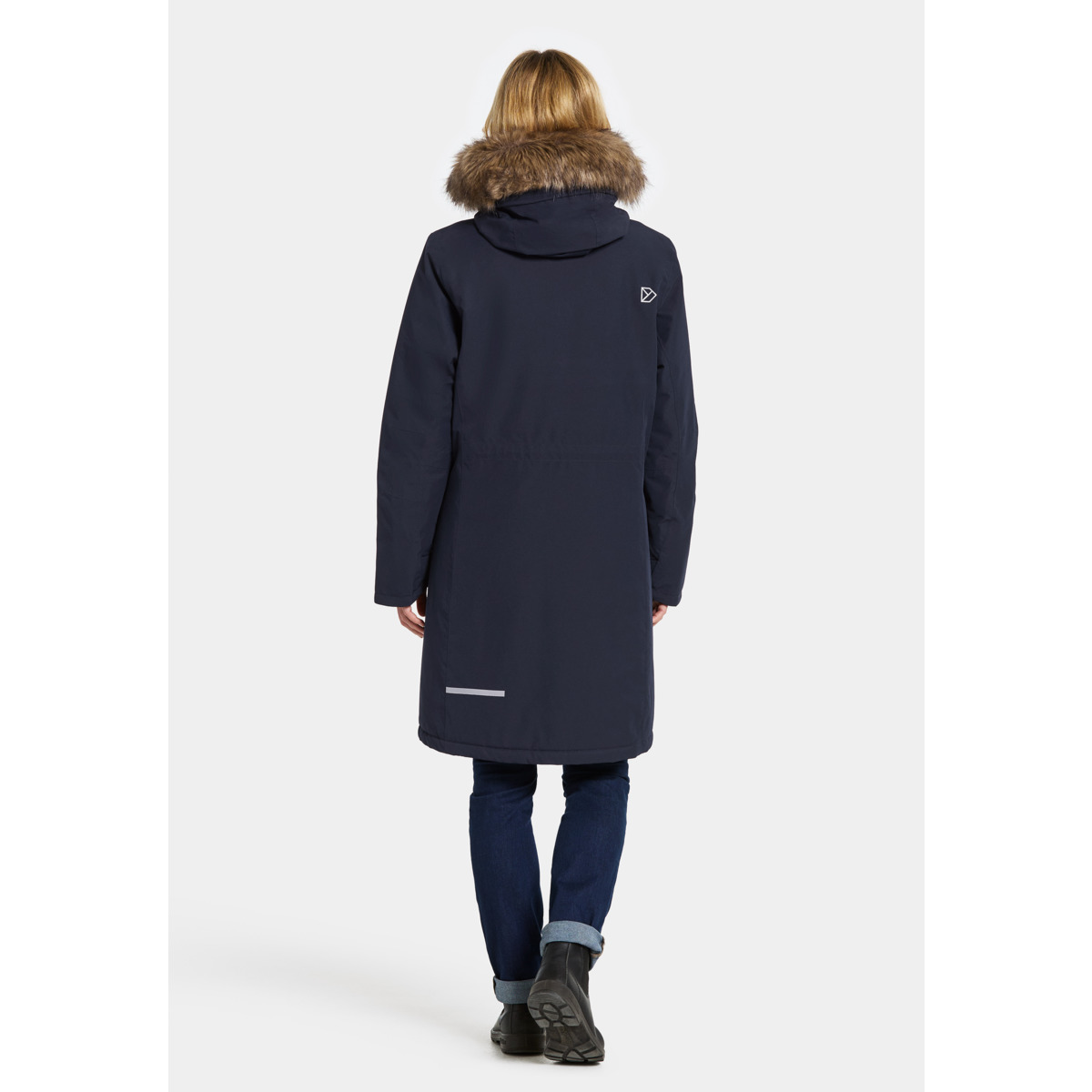 Didriksons Erika WNS Parka 3 Parka dunkelblau