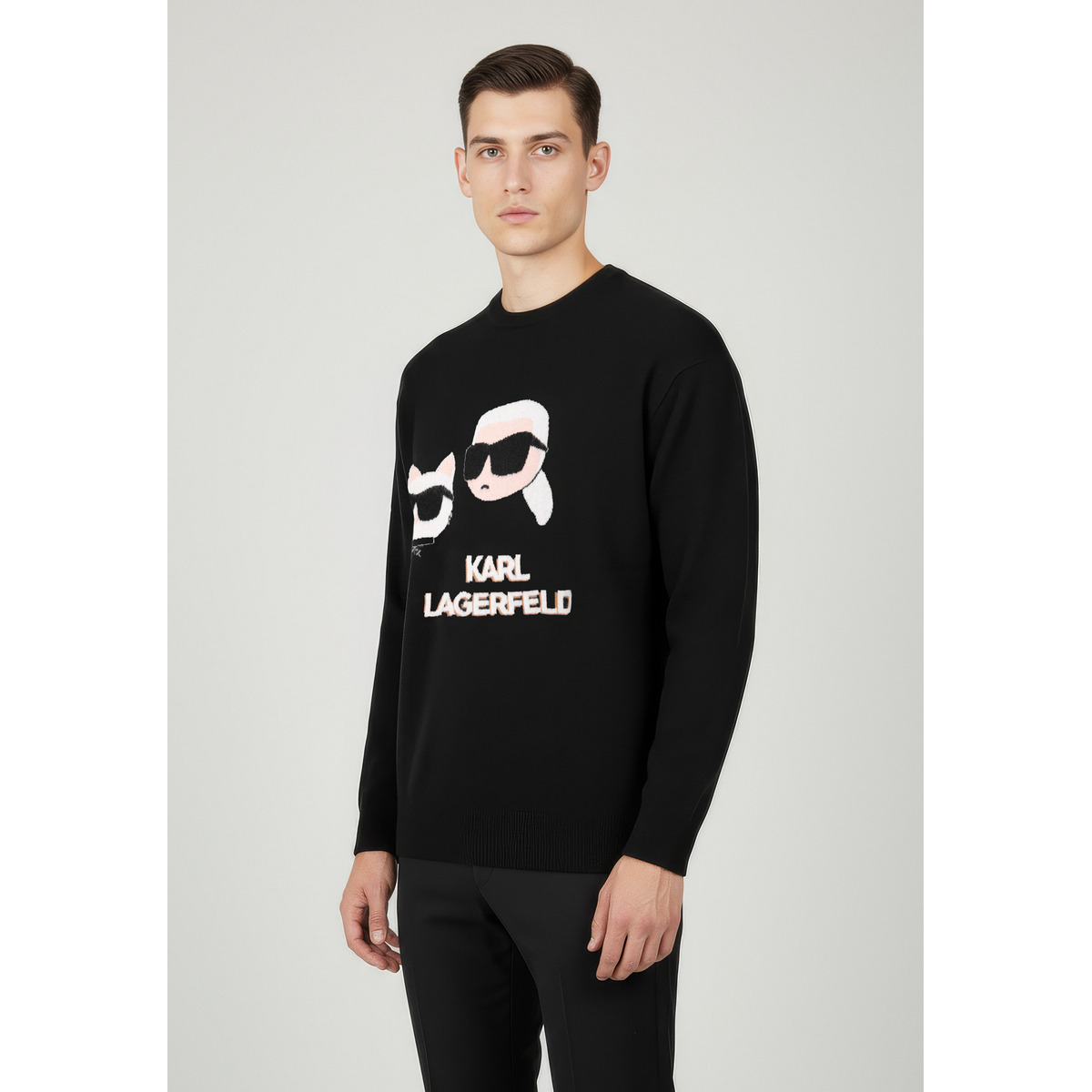 KARL LAGERFELD 655030 Pullover schwarz