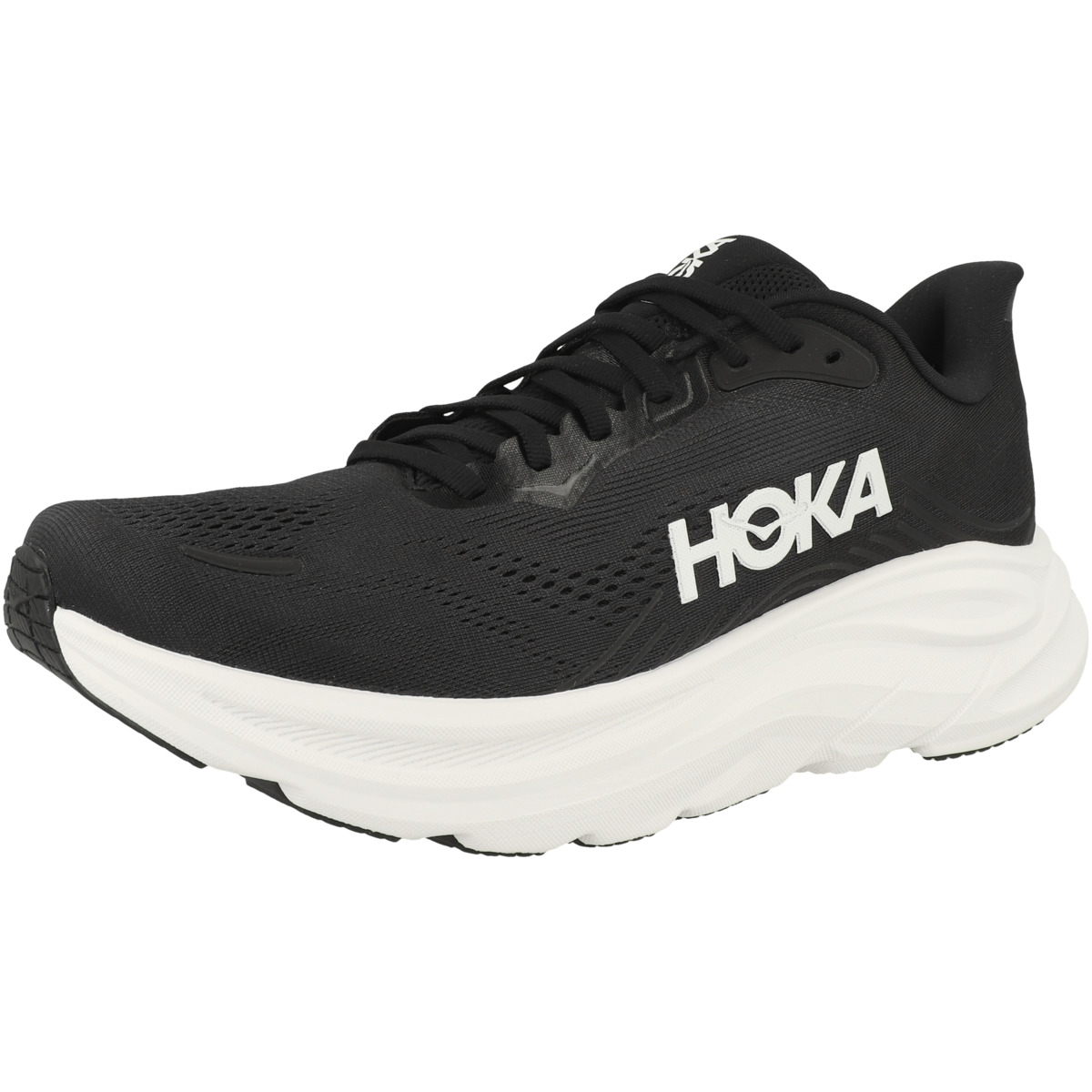 HOKA Clifton 11 Laufschuhe weiss/schwarz