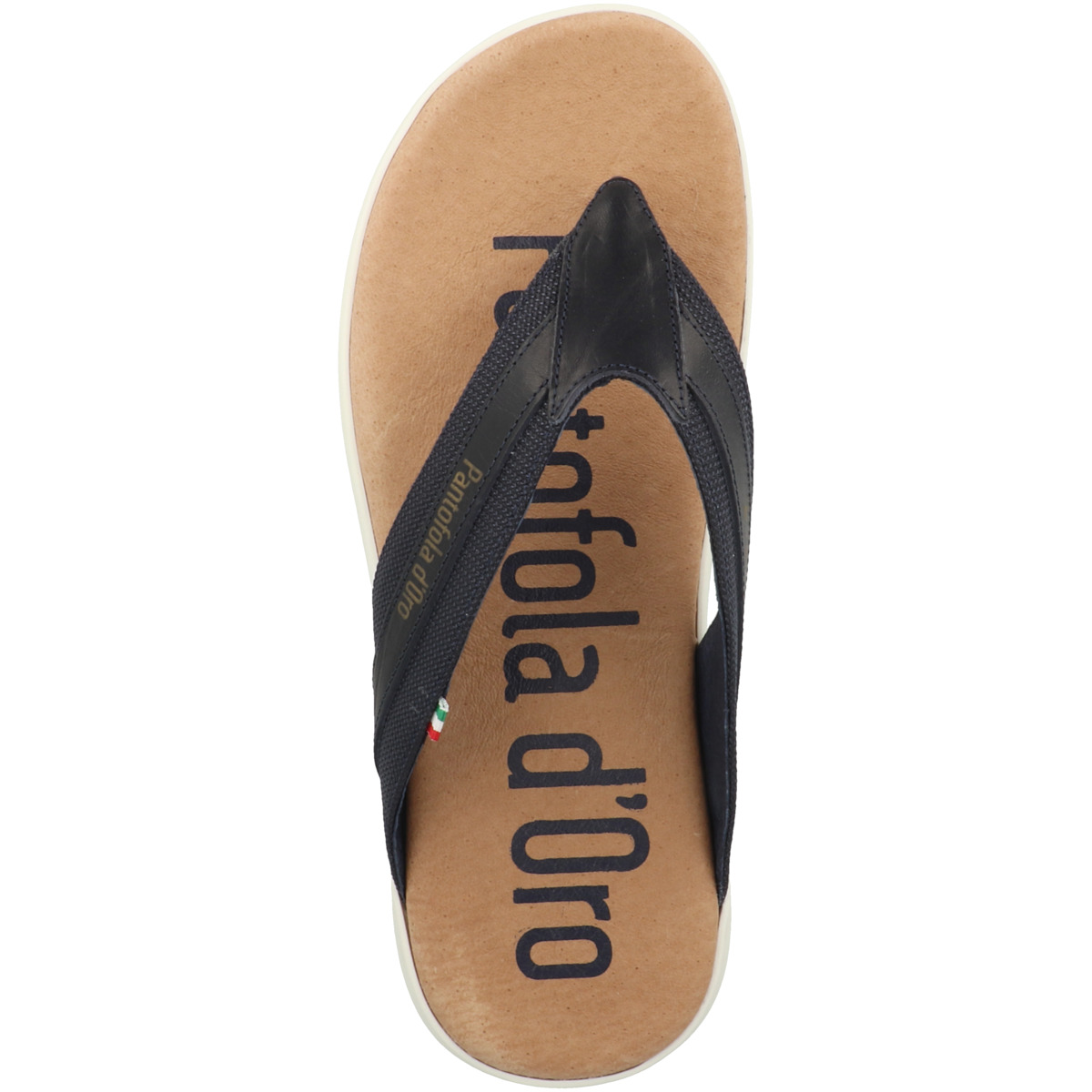 Pantofola d Oro Dino Uomo Flip Flop Zehensandale dunkelblau