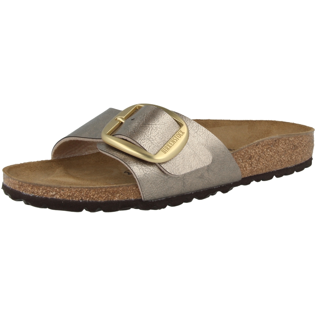 Birkenstock Madrid Big Buckle Birko-Flor Sandale schmal braun