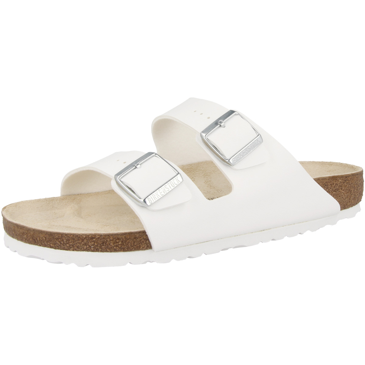 Birkenstock Arizona Birko-Flor Sandale normal weiss