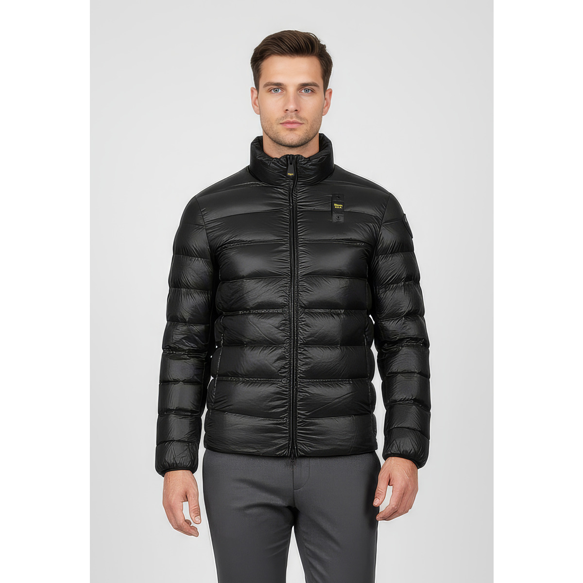 Blauer Belmont Daunenjacke schwarz
