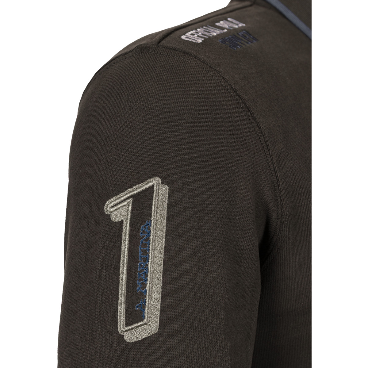 La Martina MBP300 Poloshirt dunkelbraun