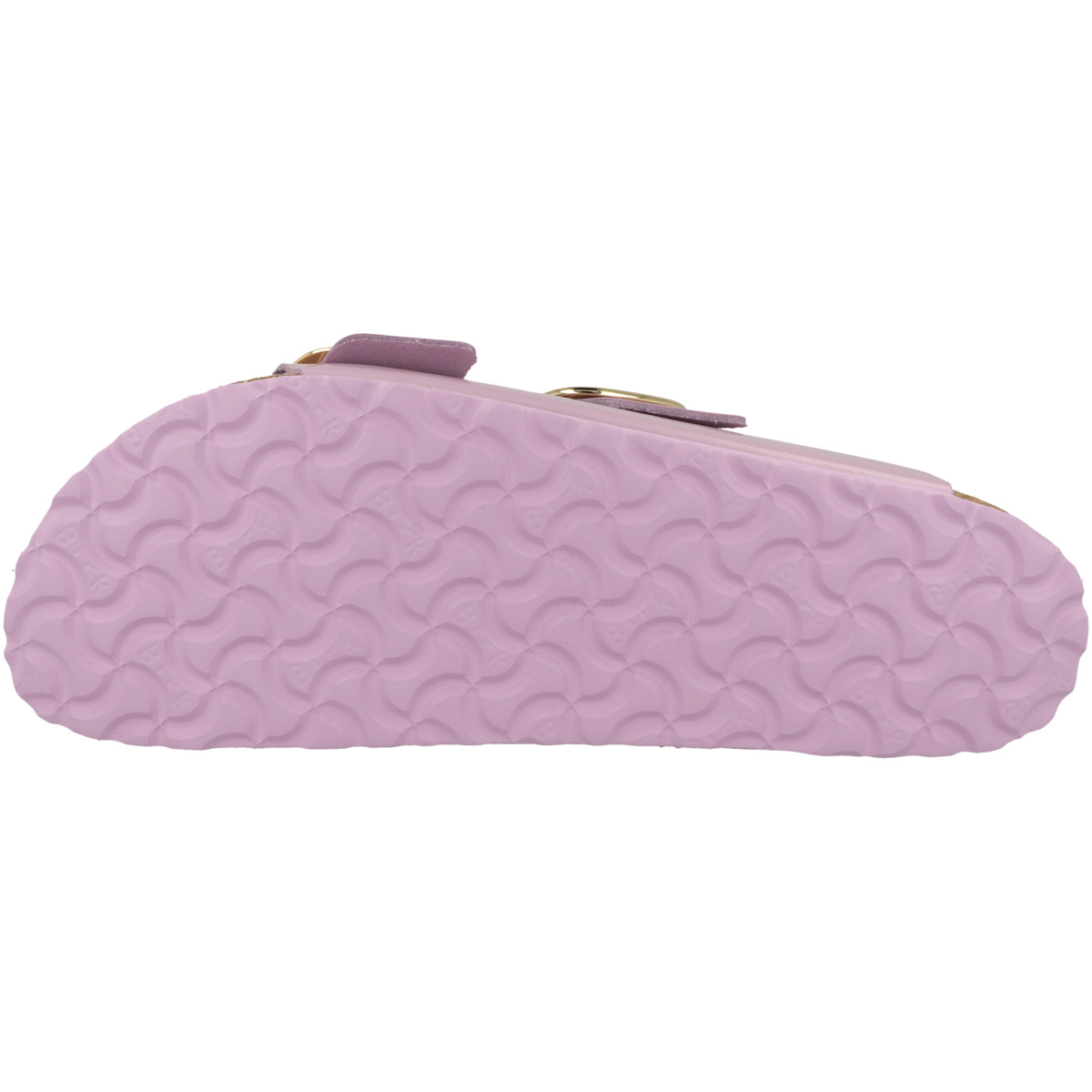 Birkenstock Arizona Big Buckle Naturleder Lack Sandale schmal lila