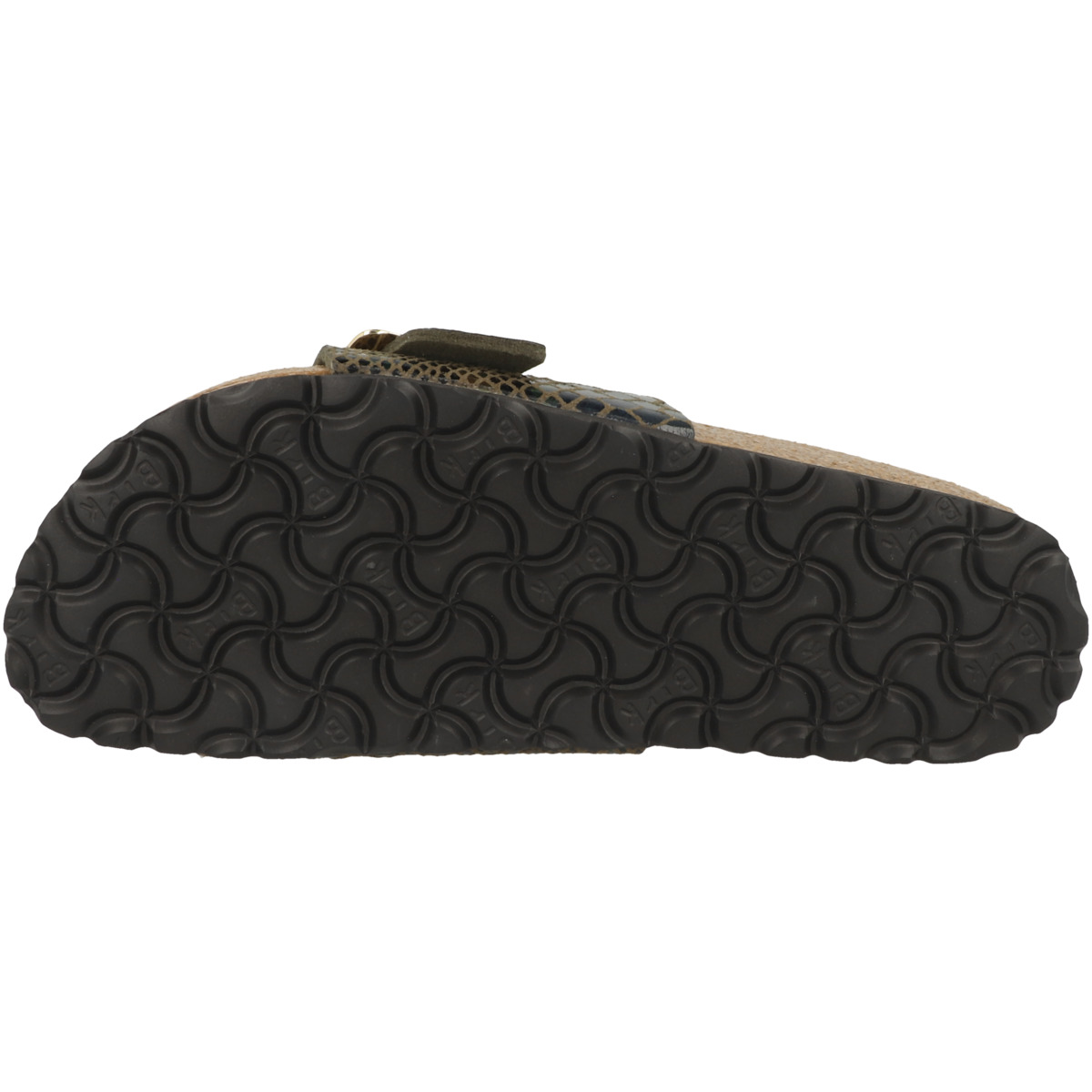 Birkenstock Catalina Cushion Buckle Synthetik Sandale schmal braun