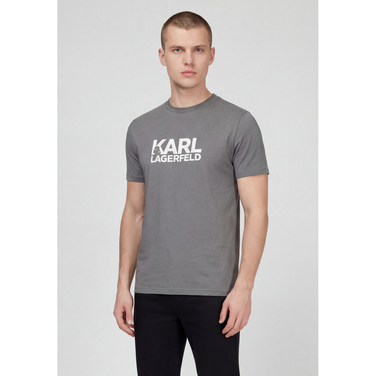 KARL LAGERFELD 755780 T-Shirt dunkelgrau