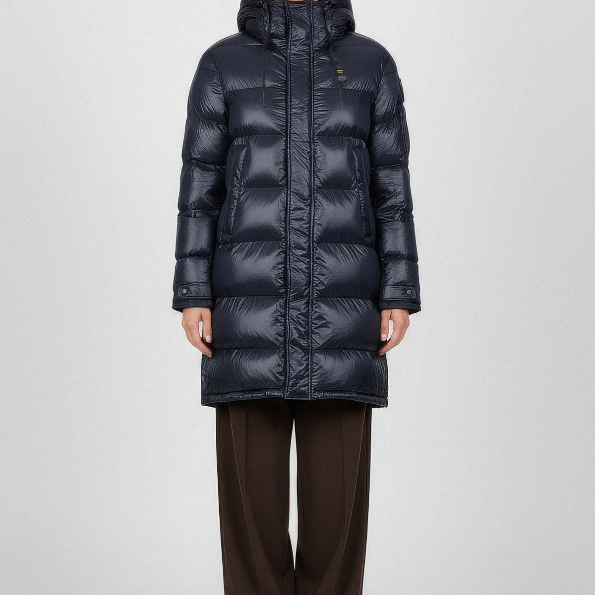 Blauer Aldrich Steppjacke blau