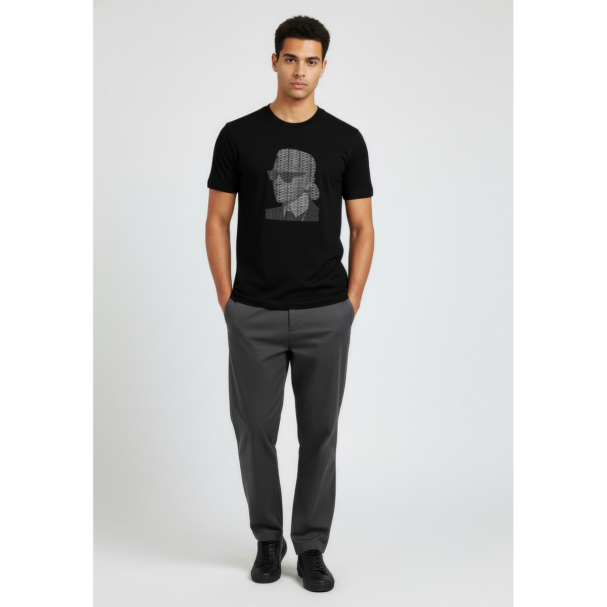 KARL LAGERFELD 755144 T-Shirt schwarz