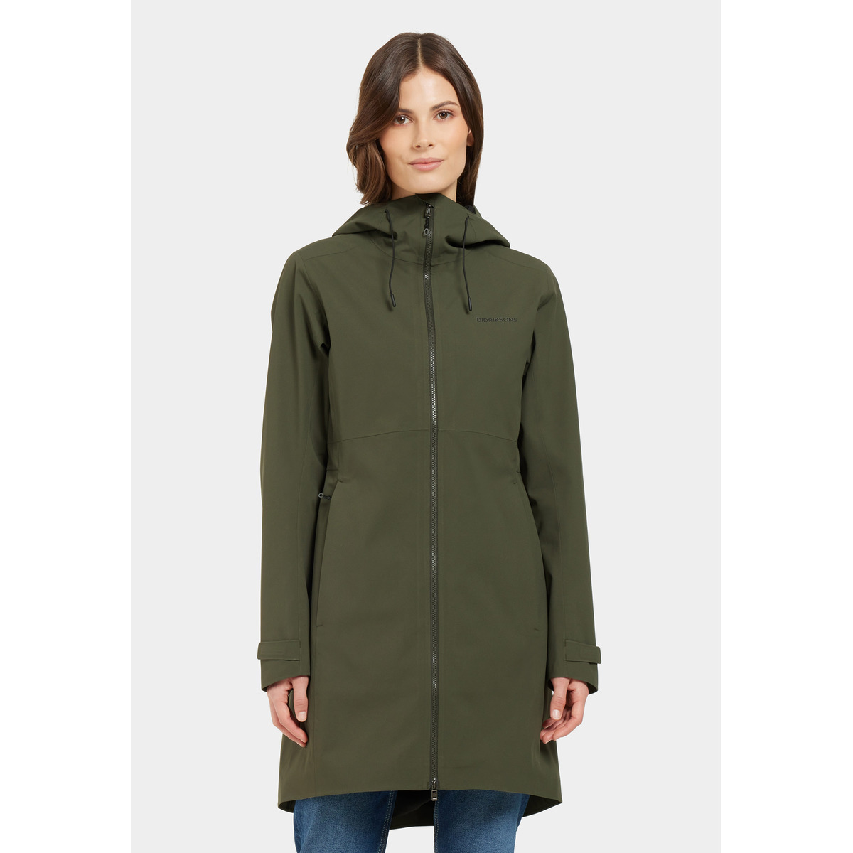 Didriksons Bea WNS Parka dunkelgruen