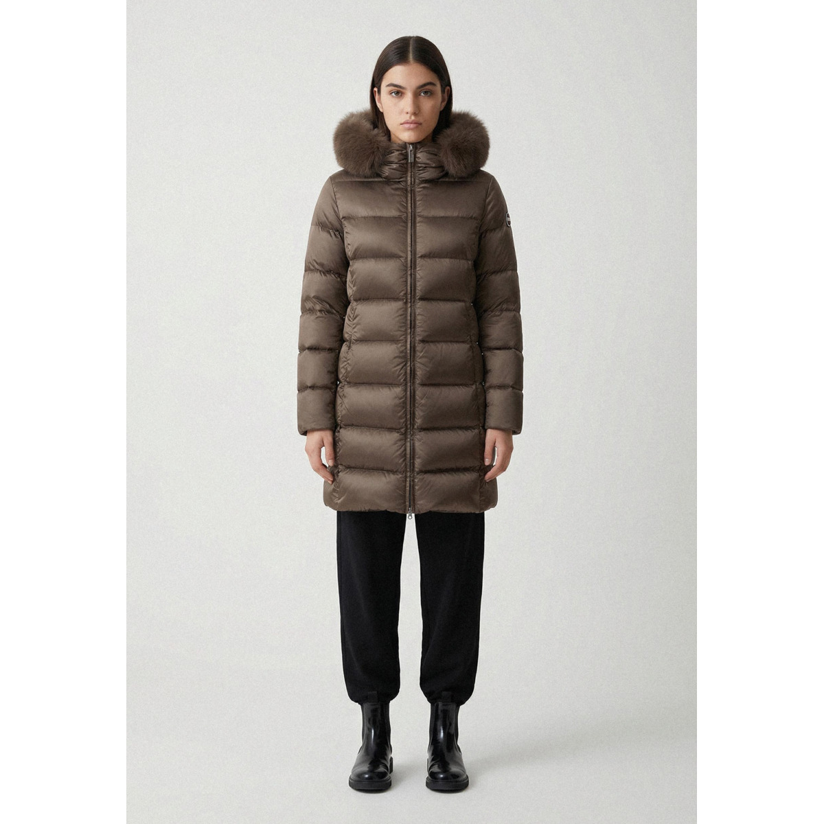 Colmar 2221E Daunenmantel braun