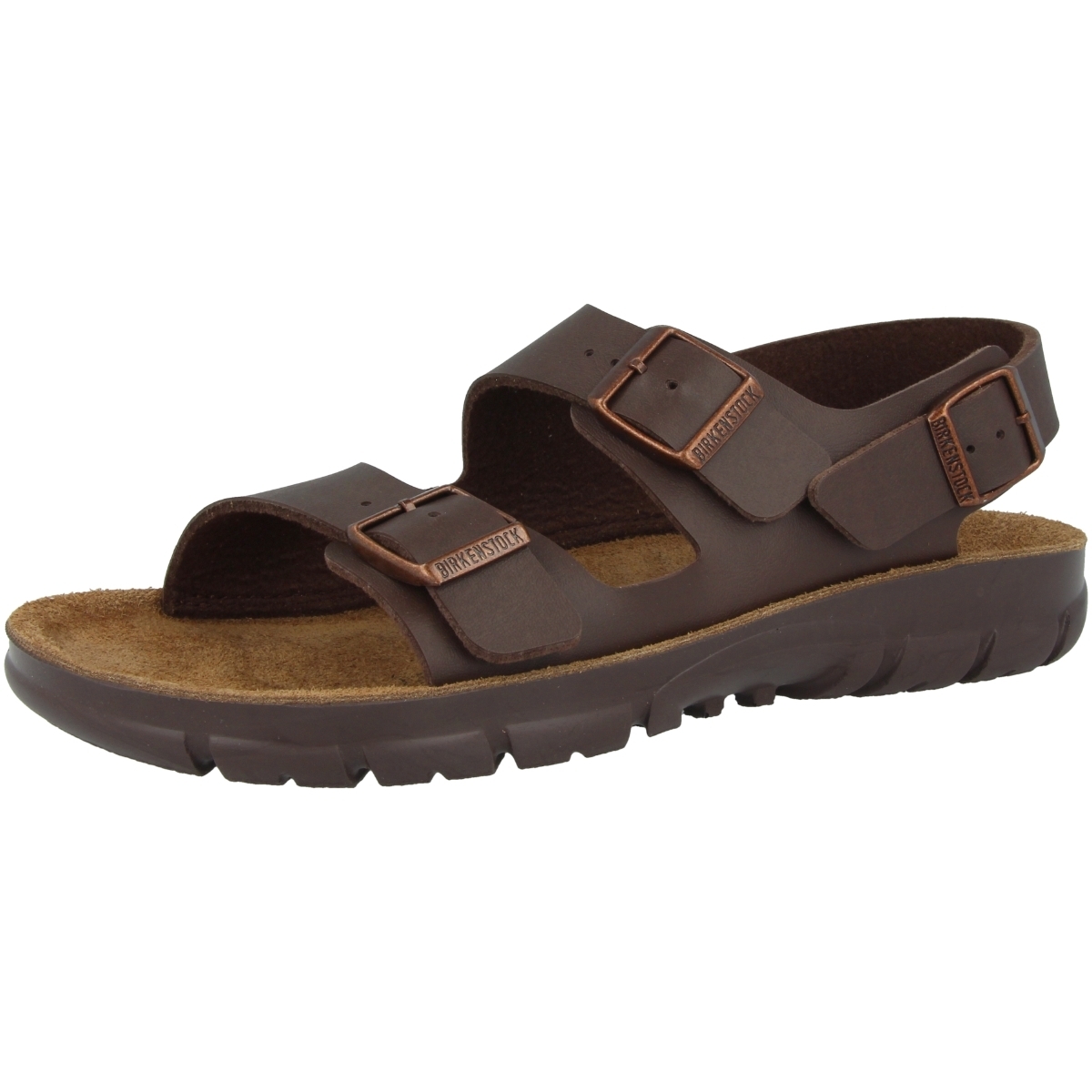 Birkenstock Kano Birko-Flor Sandale Weichbettung normal braun