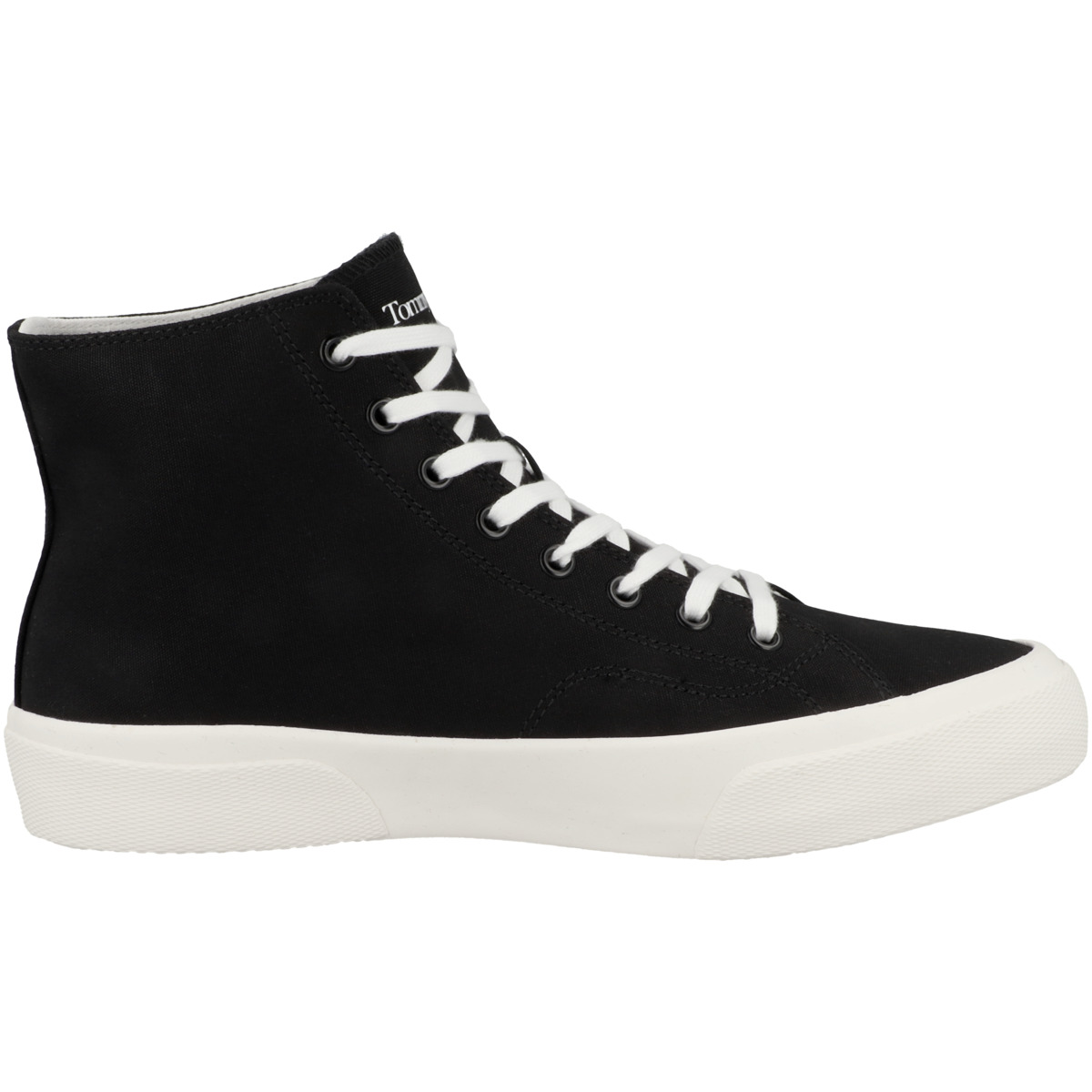 Tommy Hilfiger Tommy Jeans Mid Canvas Color Sneaker schwarz