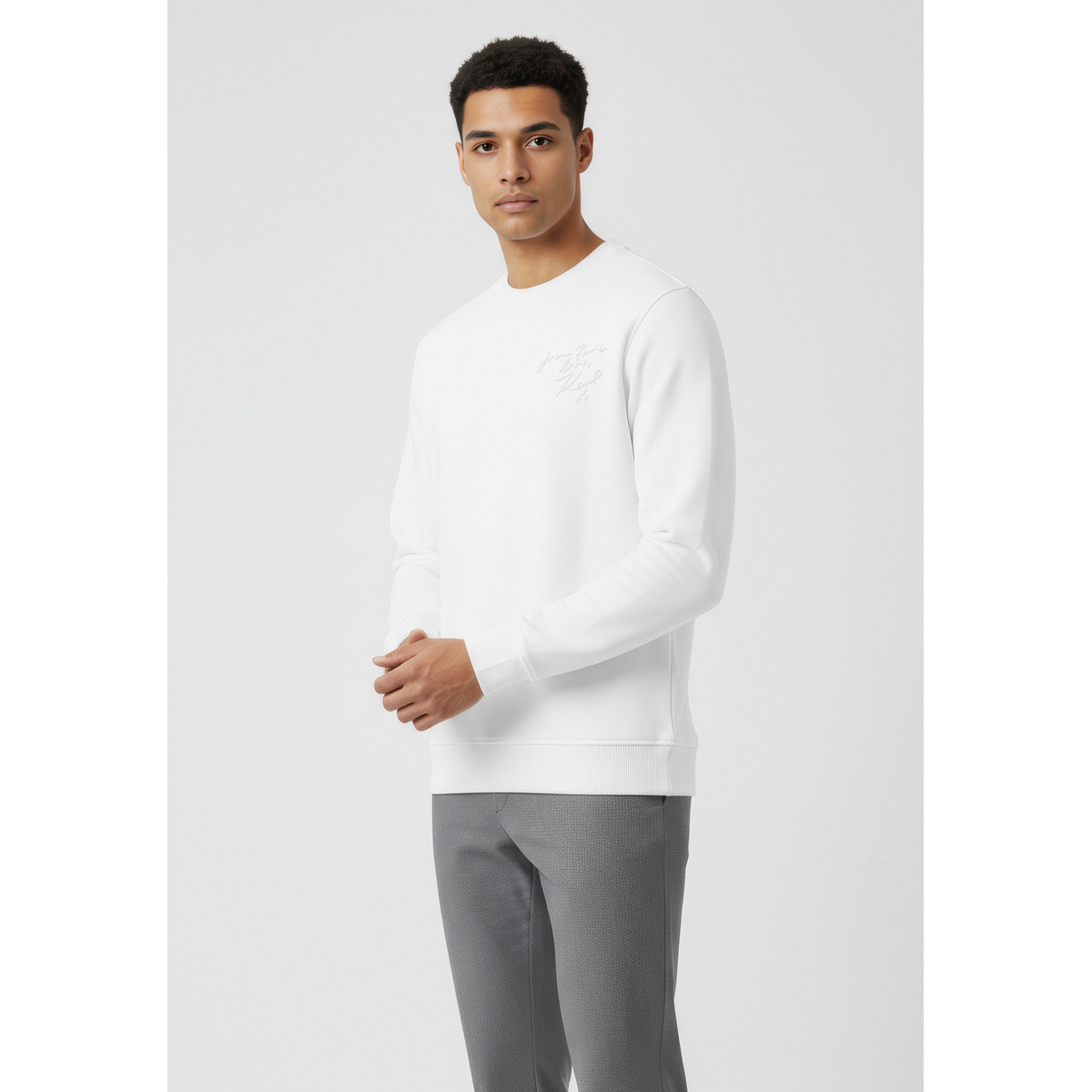 KARL LAGERFELD 705422 Sweatshirt weiss