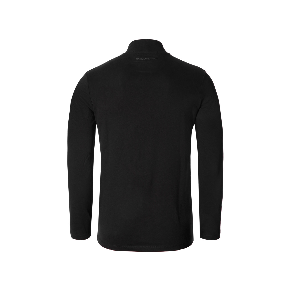 KARL LAGERFELD 755022 Langarmshirt schwarz