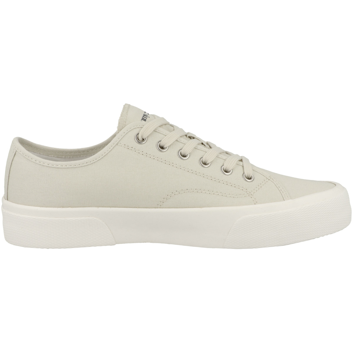 Tommy Hilfiger Tommy Jeans Lace Up Canvas Color Sneaker beige