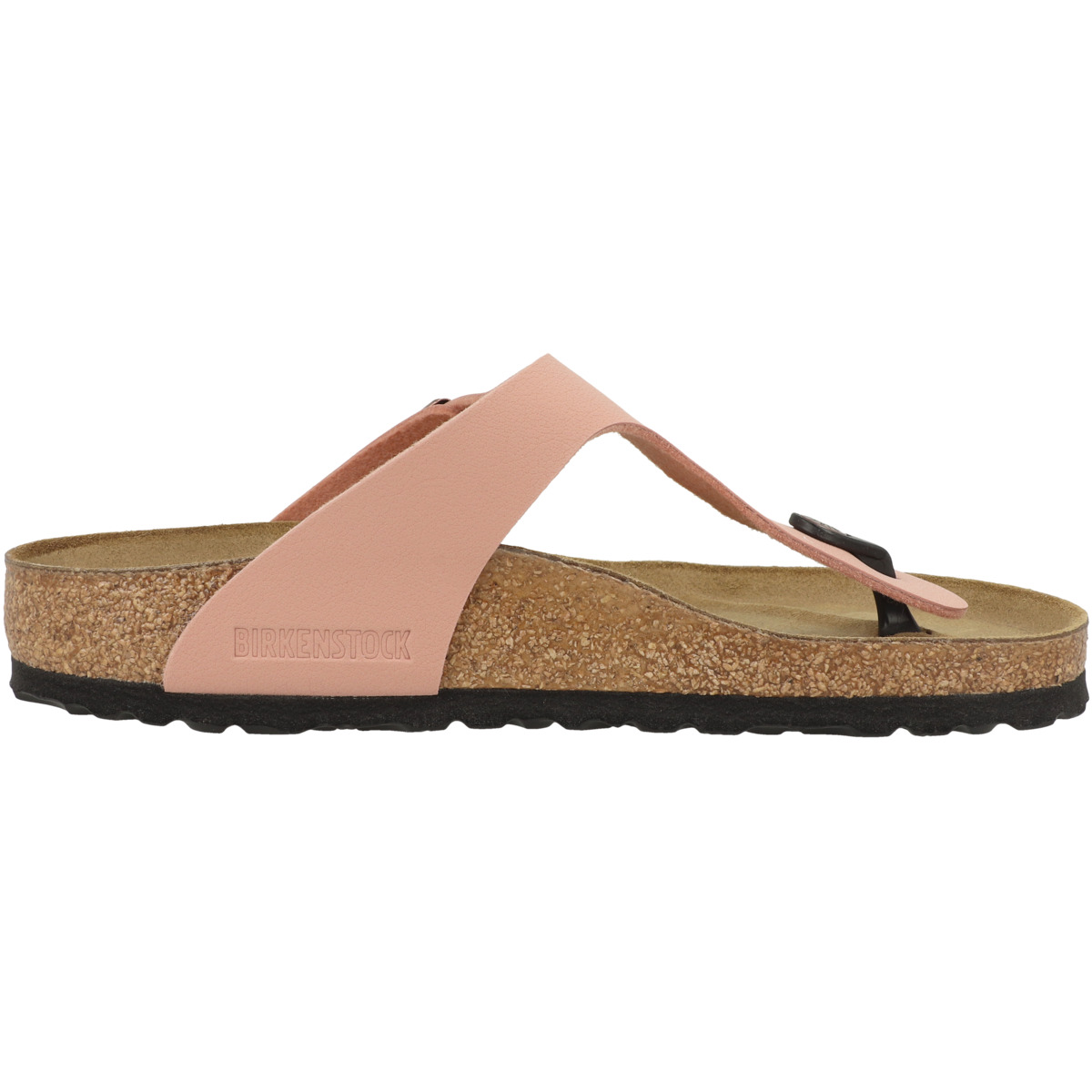 Birkenstock Gizeh Birko-Flor Nubuk Zehensandale normal rosa