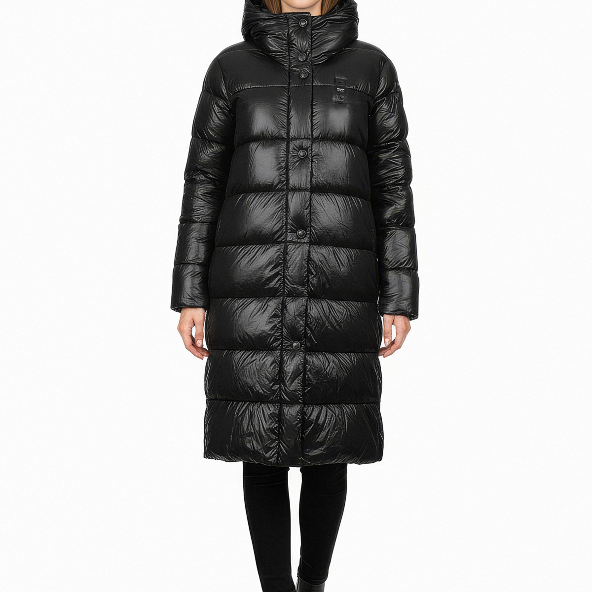 Blauer Bellevue Steppjacke schwarz