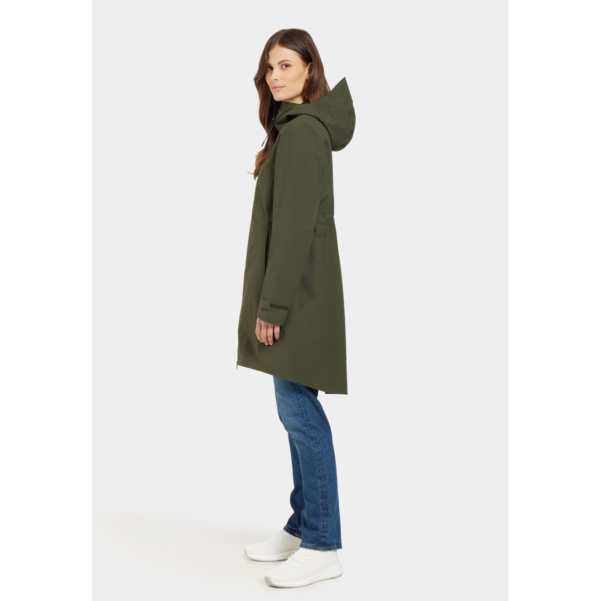 Didriksons Bea WNS Parka dunkelgruen