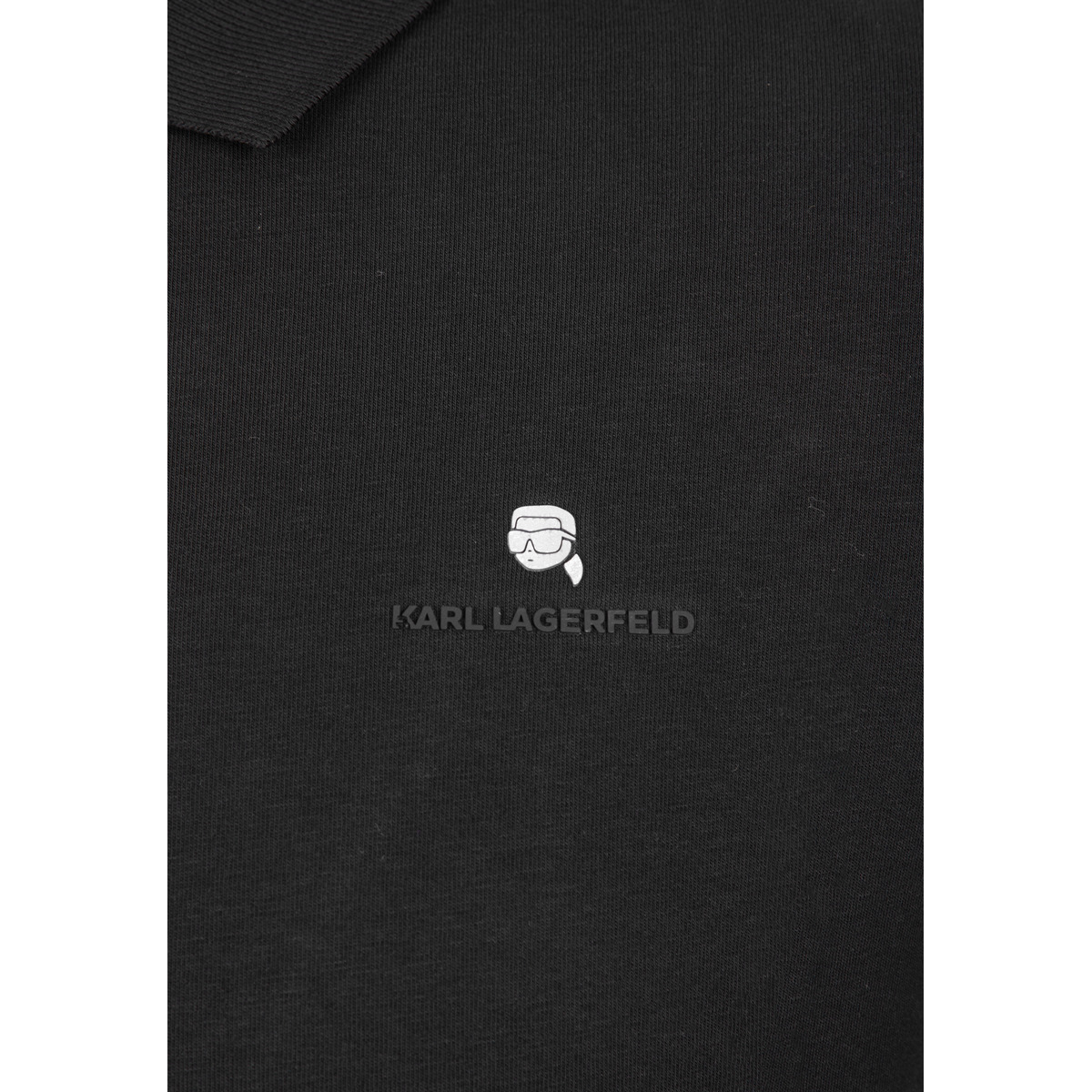 KARL LAGERFELD 745022 Poloshirt schwarz