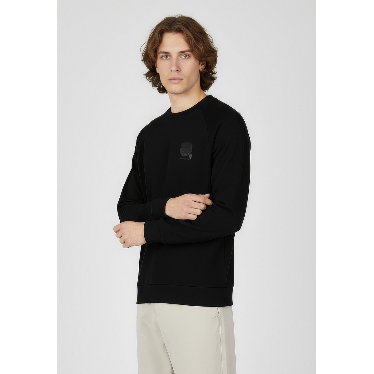 KARL LAGERFELD 705010 Sweatshirt schwarz