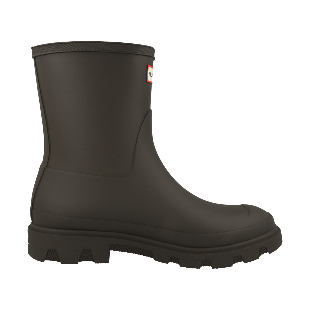 Hunter Unisex Downpour Short Boot Gummistiefel braun