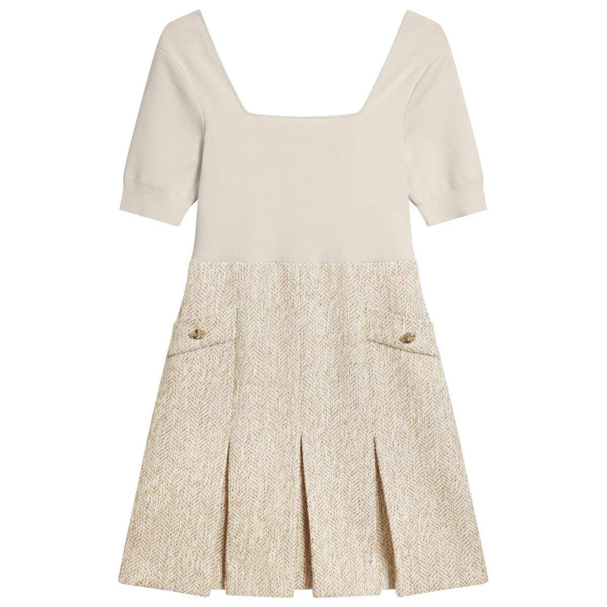 Ted Baker VULPAD Kleid creme