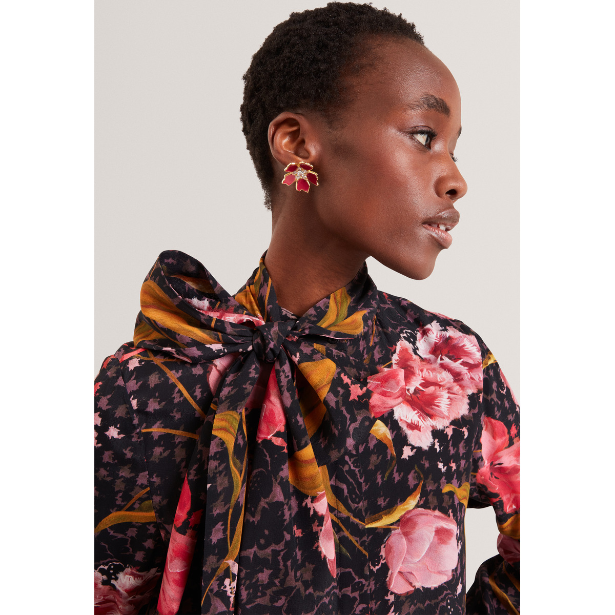 Ted Baker ELANN Midikleid schwarz