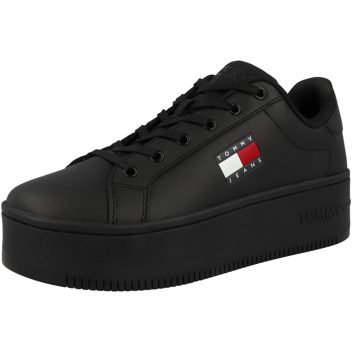 Tommy Hilfiger Tommy Jeans Flatform Essential Sneaker schwarz
