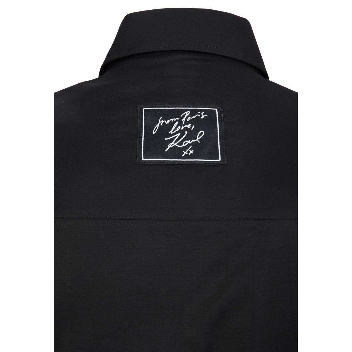 KARL LAGERFELD 605444 Hemd schwarz