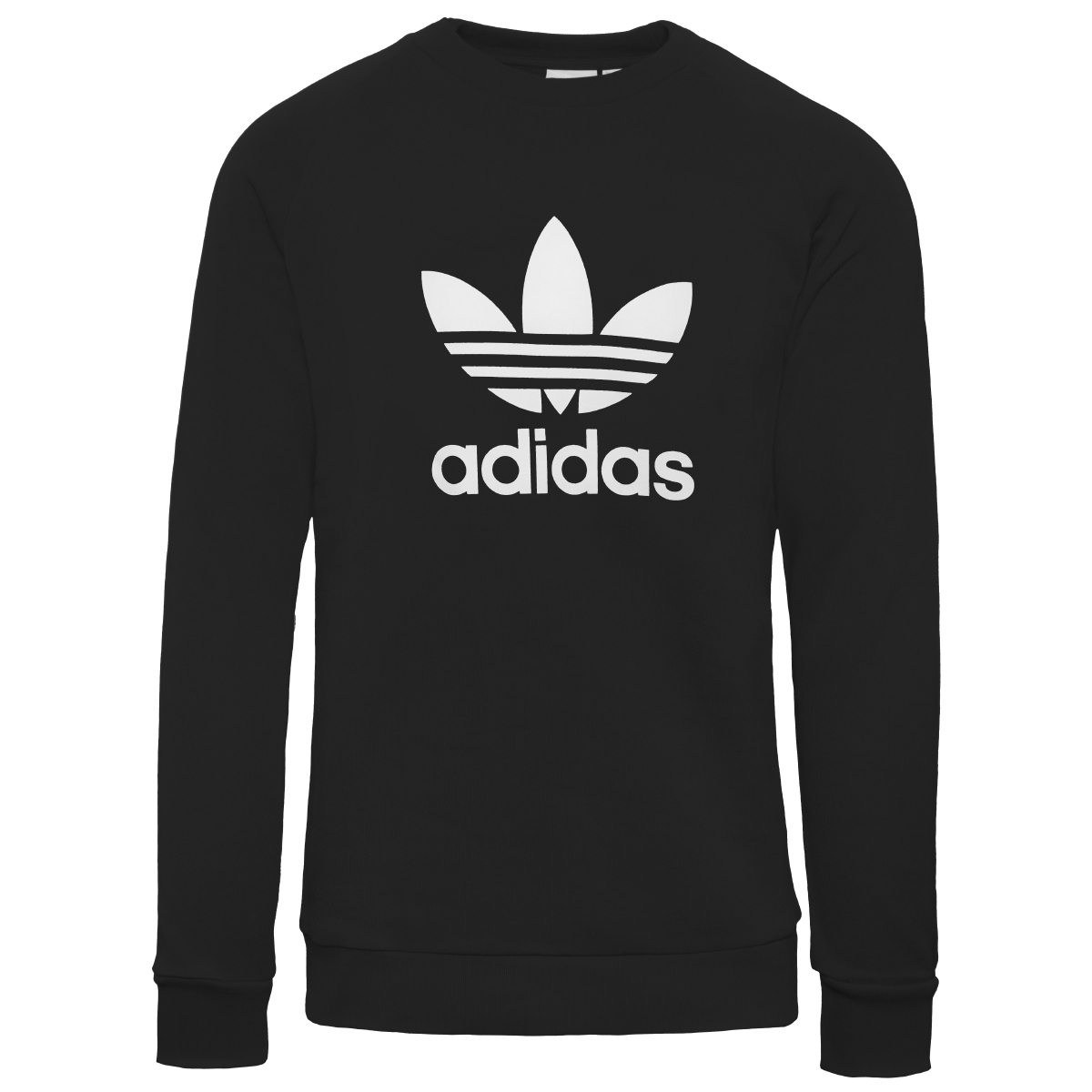 Adidas Trefoil Crew Sweatshirt Women schwarz