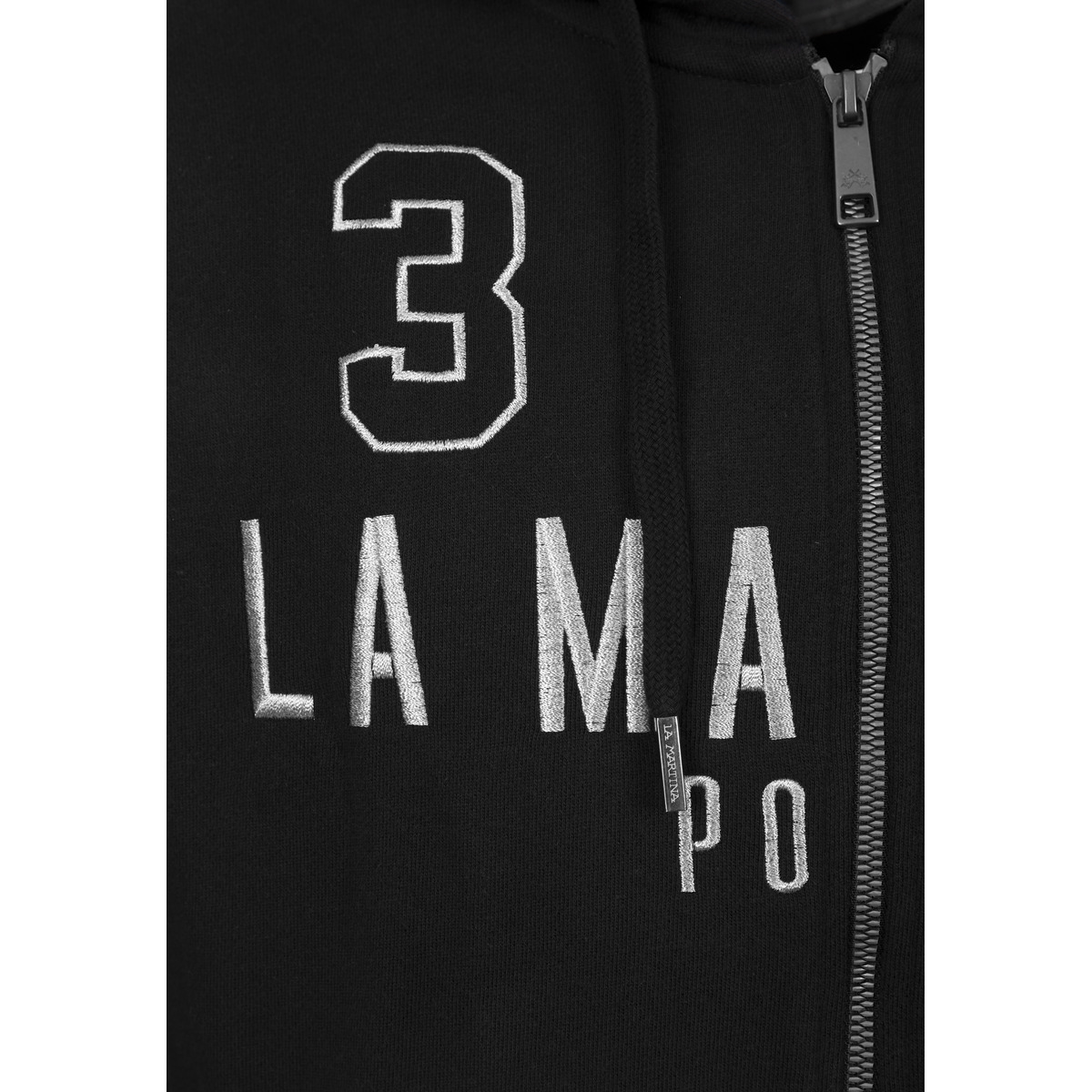 La Martina MBF305 Sweatjacke schwarz