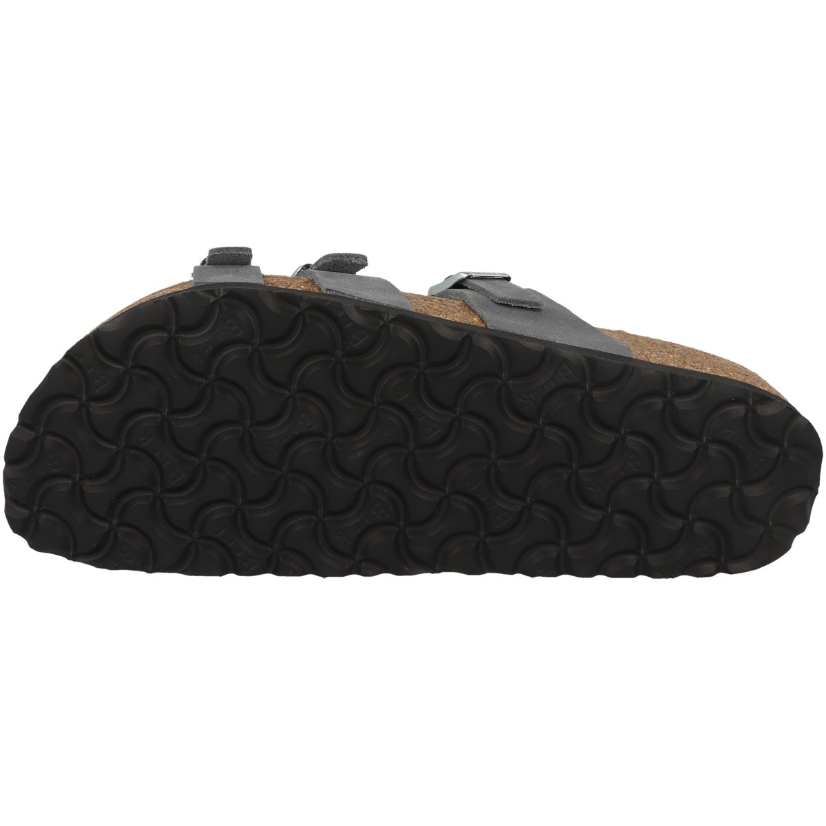 Birkenstock Franca Braided geöltes Naturleder Sandale schmal grau