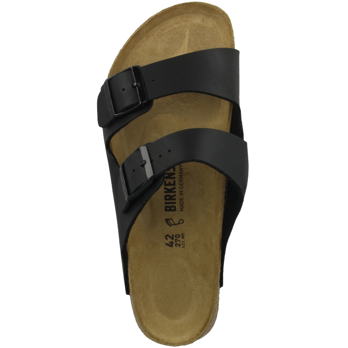 Birkenstock Arizona SL Birko-Flor Sandale normal schwarz