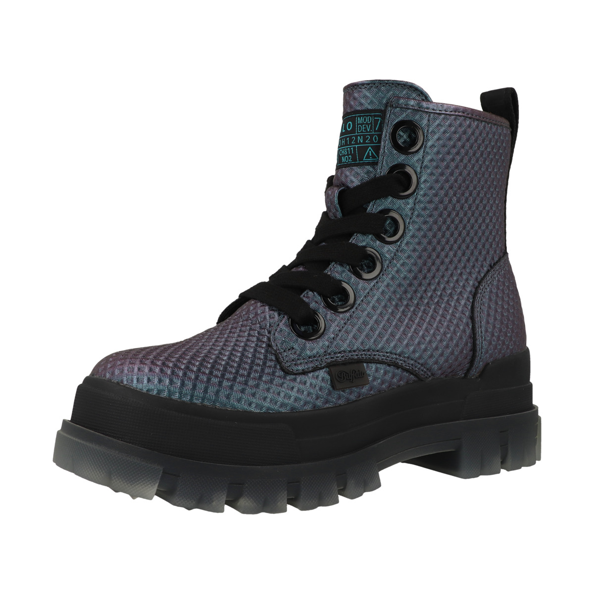 Buffalo Aspha Lace Up Hi Boots schwarz