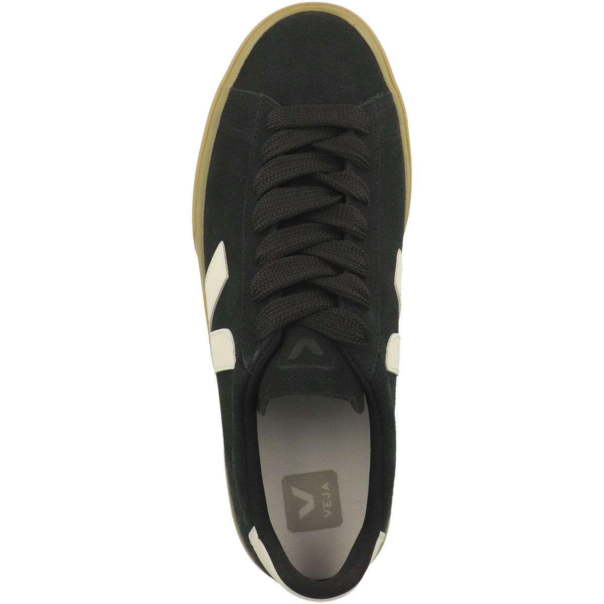 VEJA Campo Bold Suede Sneaker low schwarz