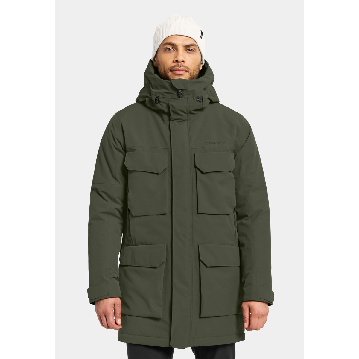 Didriksons Drew USX Parka 8 Parka dunkelgruen