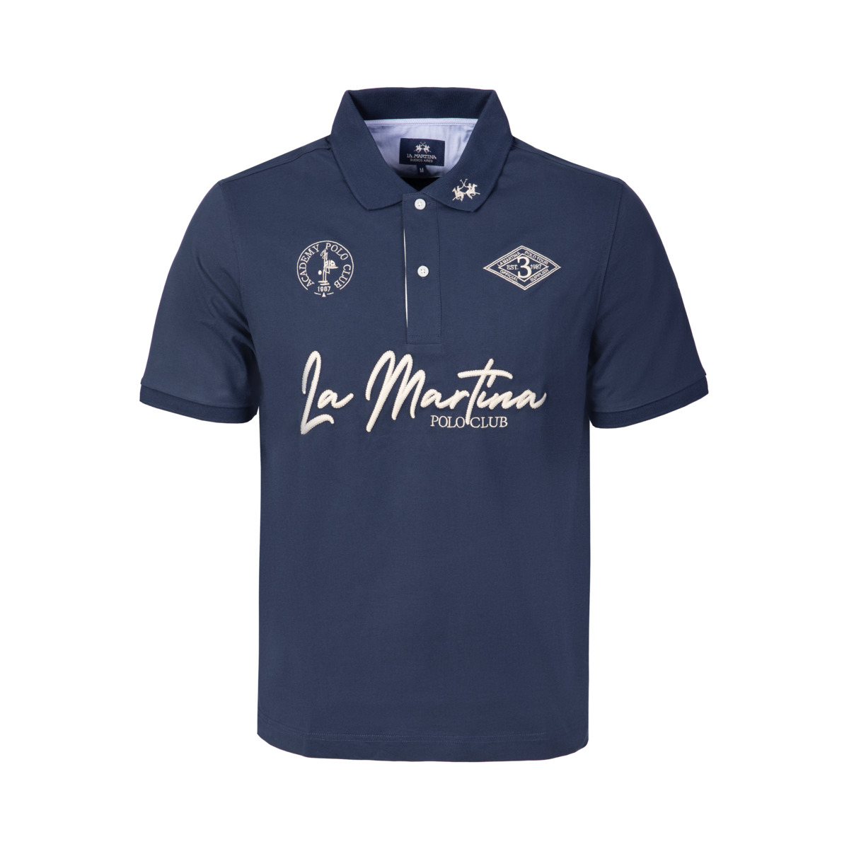 La Martina MCP301 Poloshirt dunkelblau