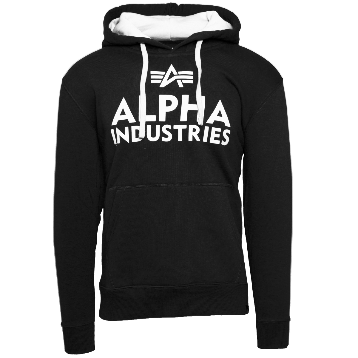 Alpha Industries Foam Print Hoody schwarz
