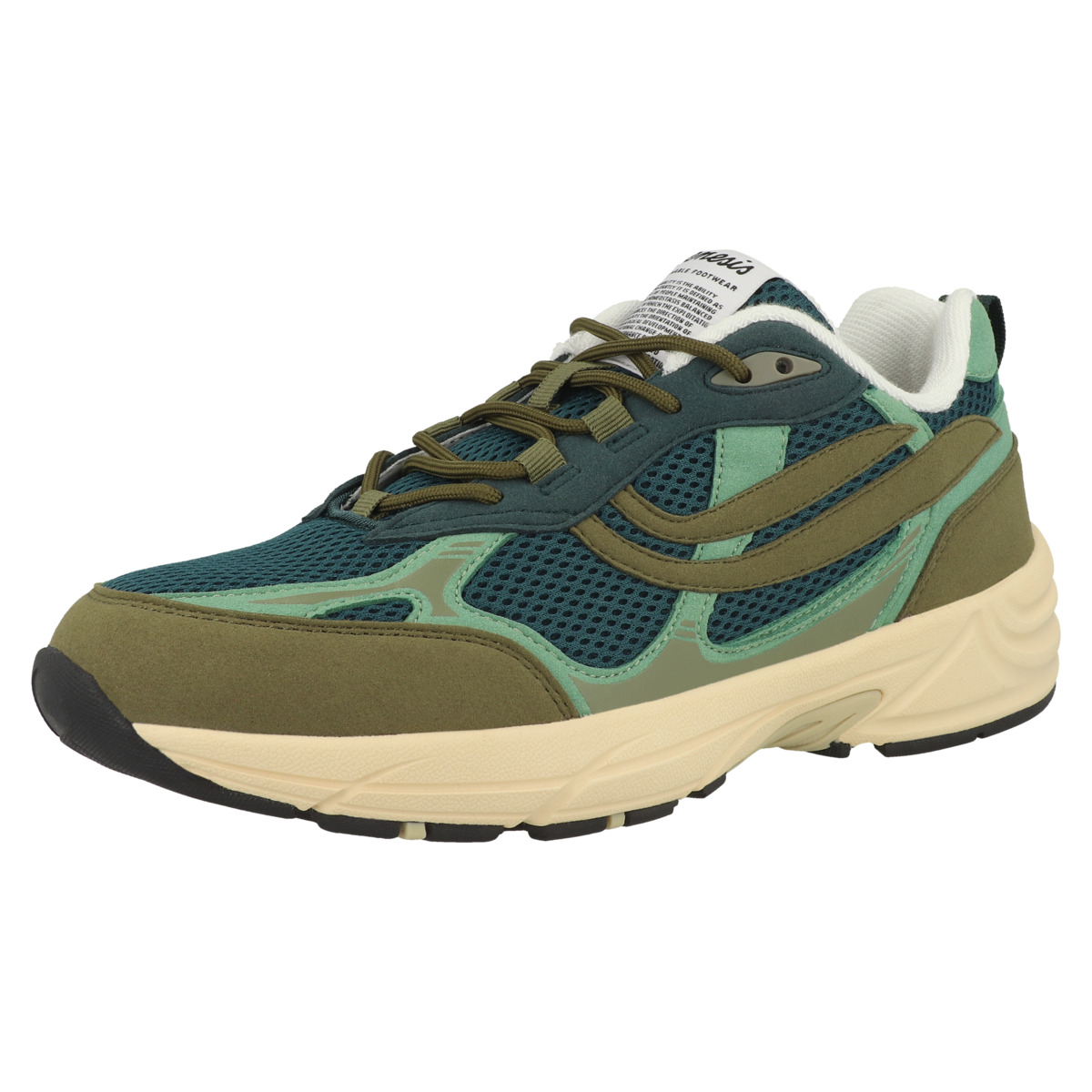 Genesis G-Eco`99 Multi Colour Sneaker low dunkelgruen