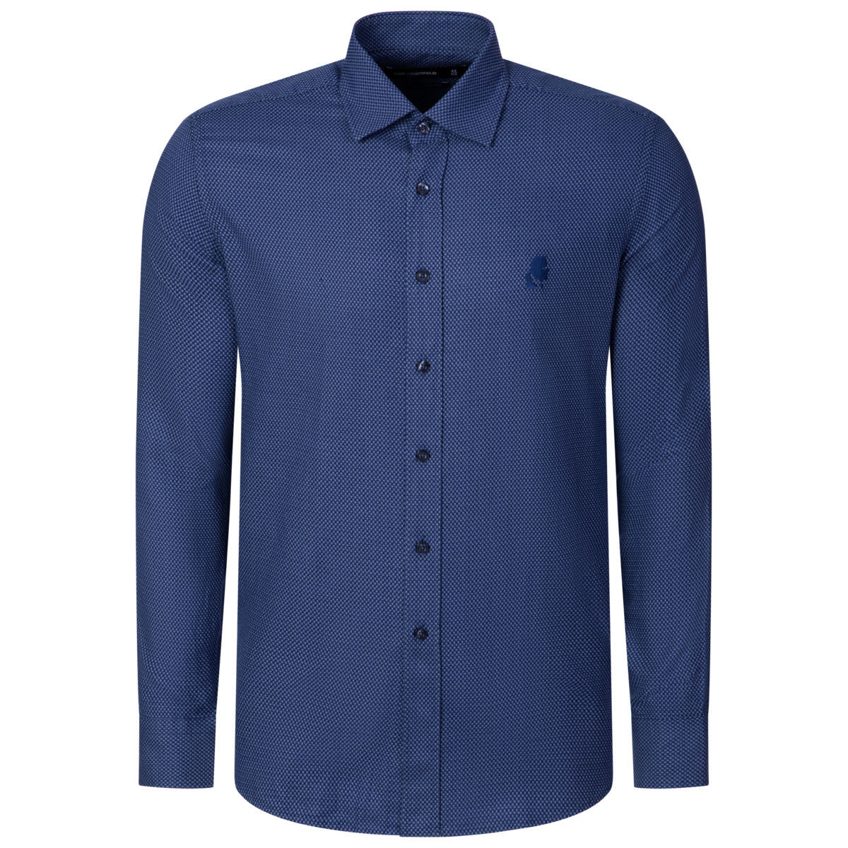 KARL LAGERFELD 605084 Hemd dunkelblau