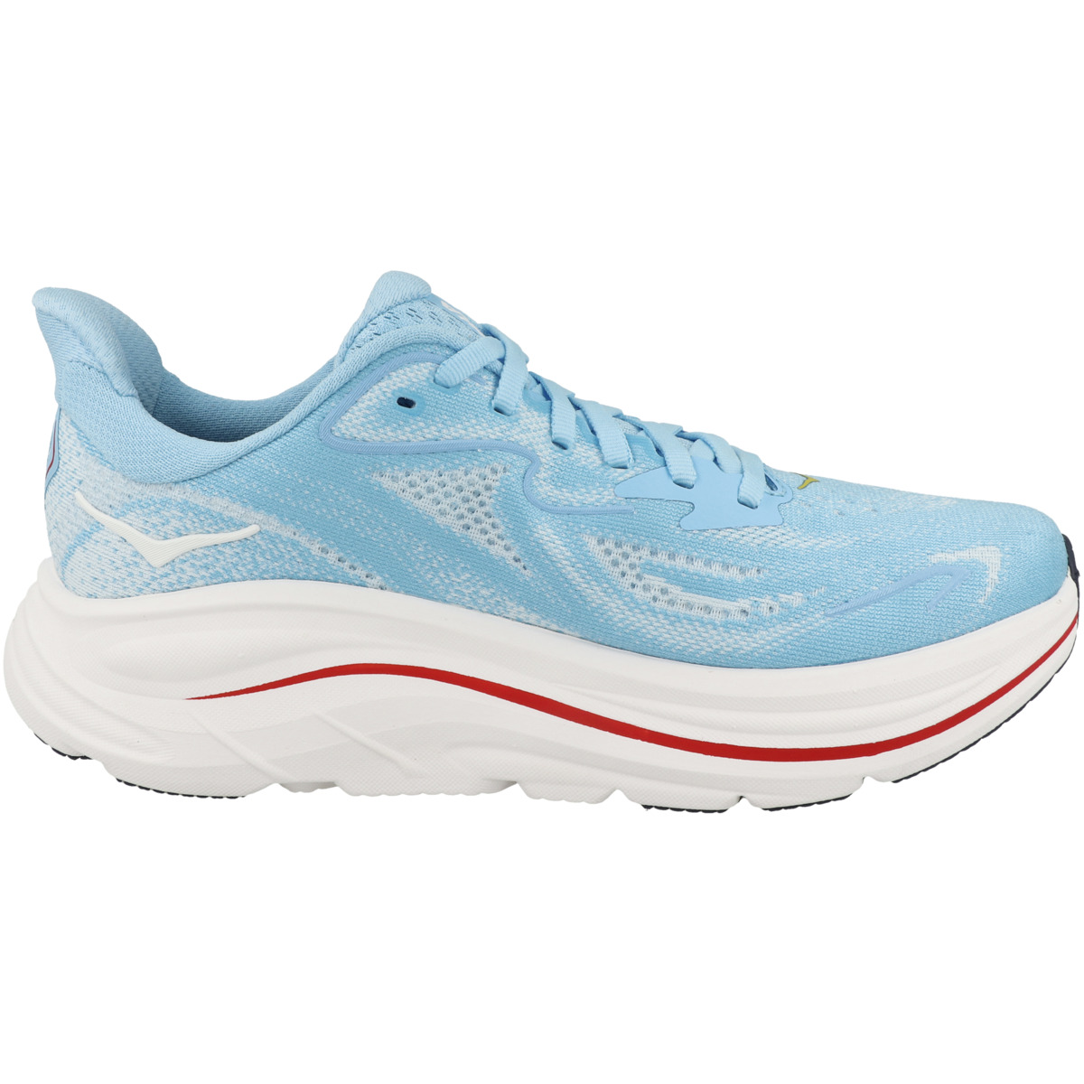 HOKA Clifton 10 Laufschuhe hellblau