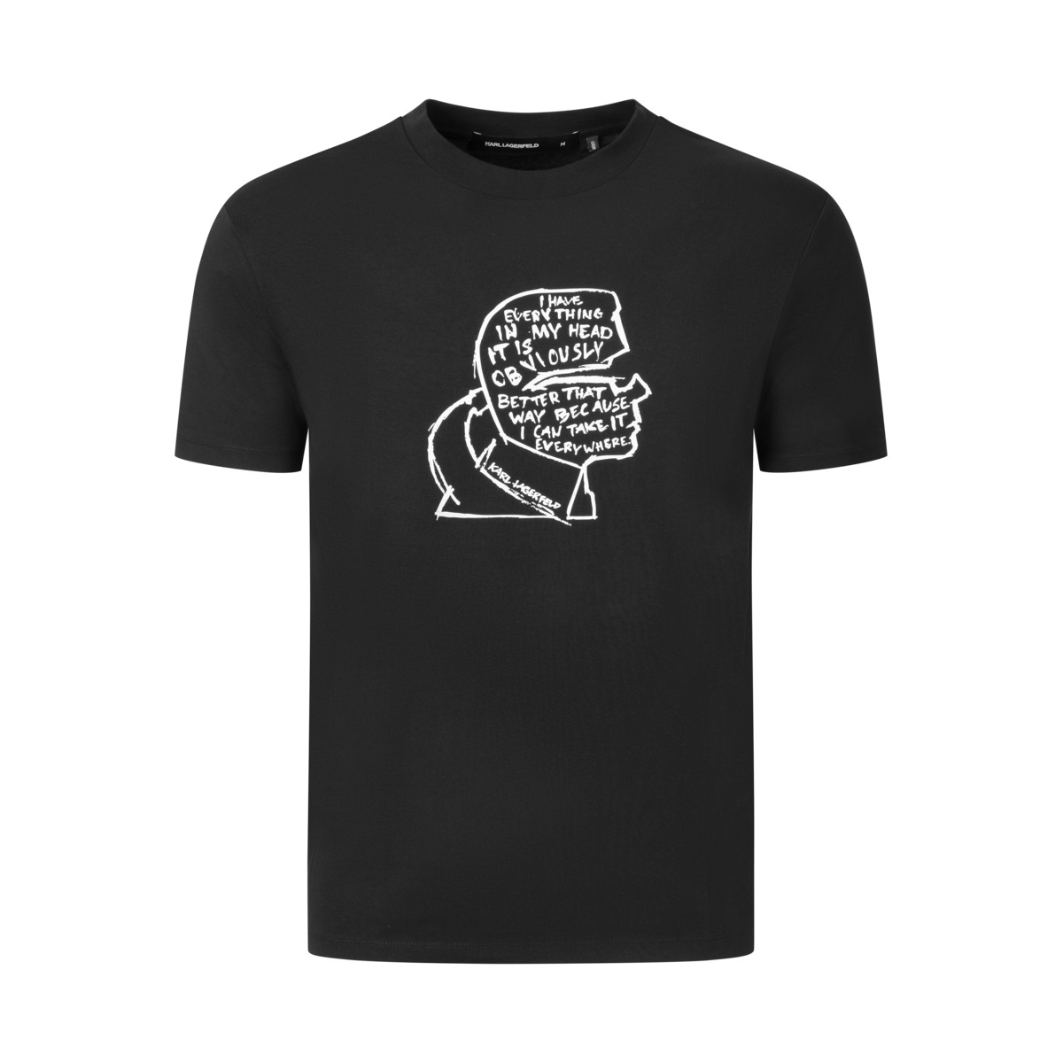 KARL LAGERFELD 755151 T-Shirt schwarz
