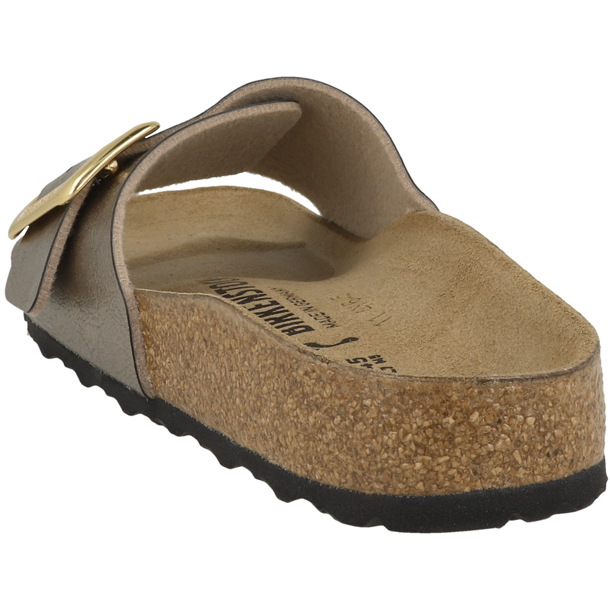Birkenstock Catalina Cushion Buckle Birko-Flor Sandale schmal braun