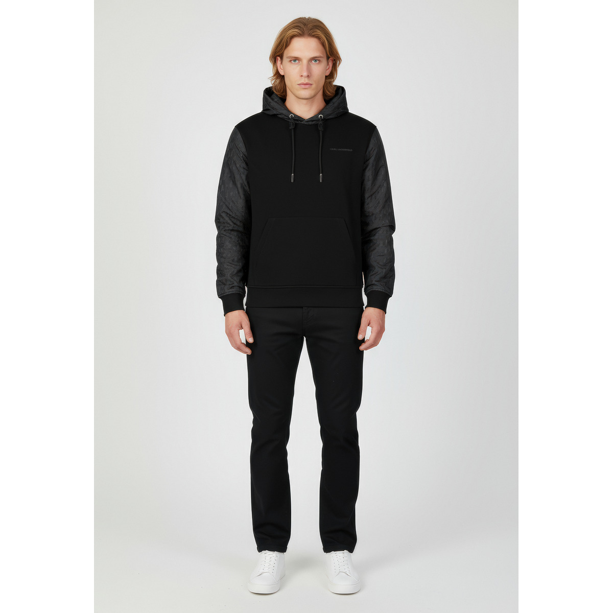 KARL LAGERFELD 705034 Hoodie schwarz