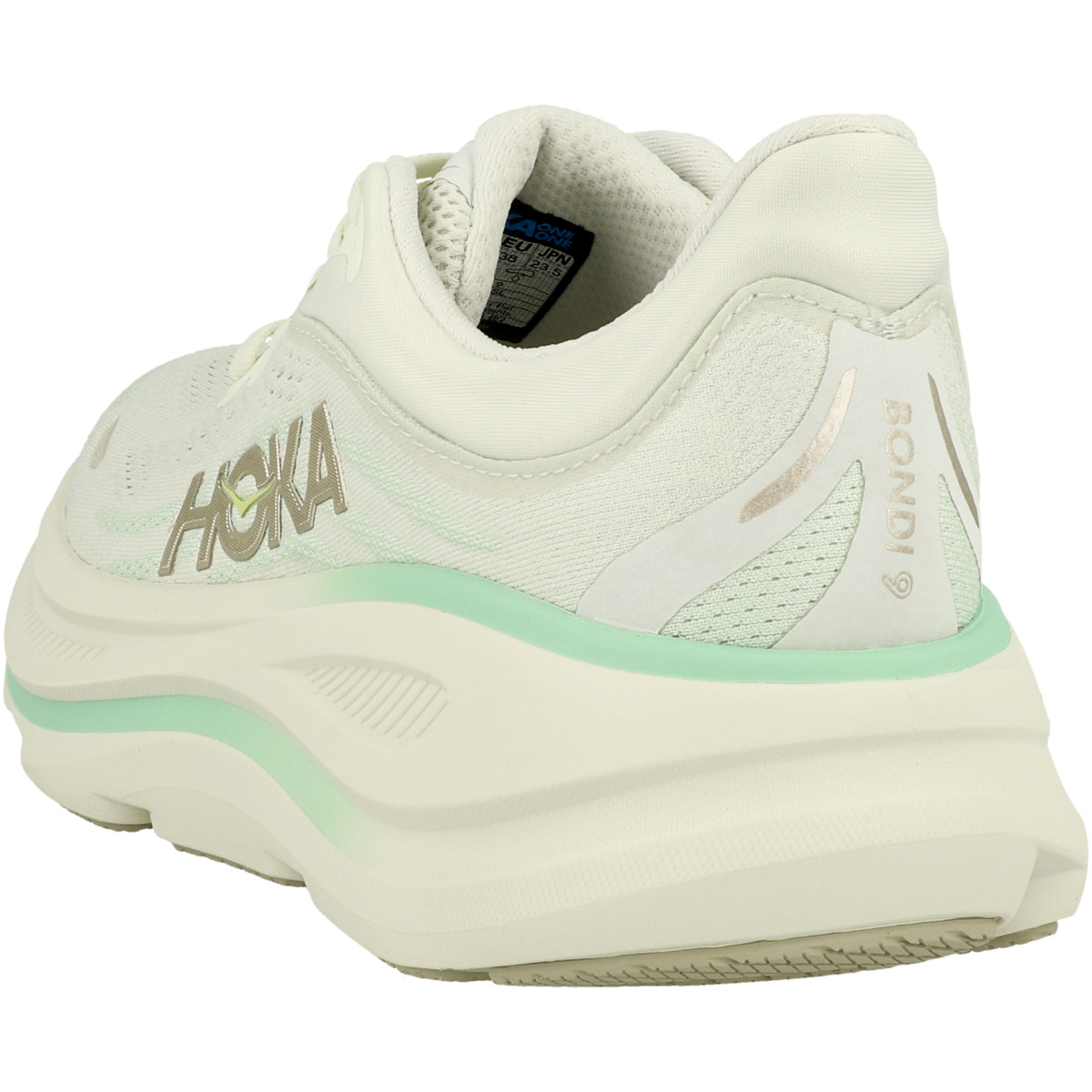 HOKA Bondi 9 Laufschuhe beige