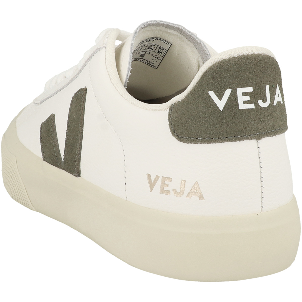 VEJA Campo Chromefree Leather Sneaker low weiss