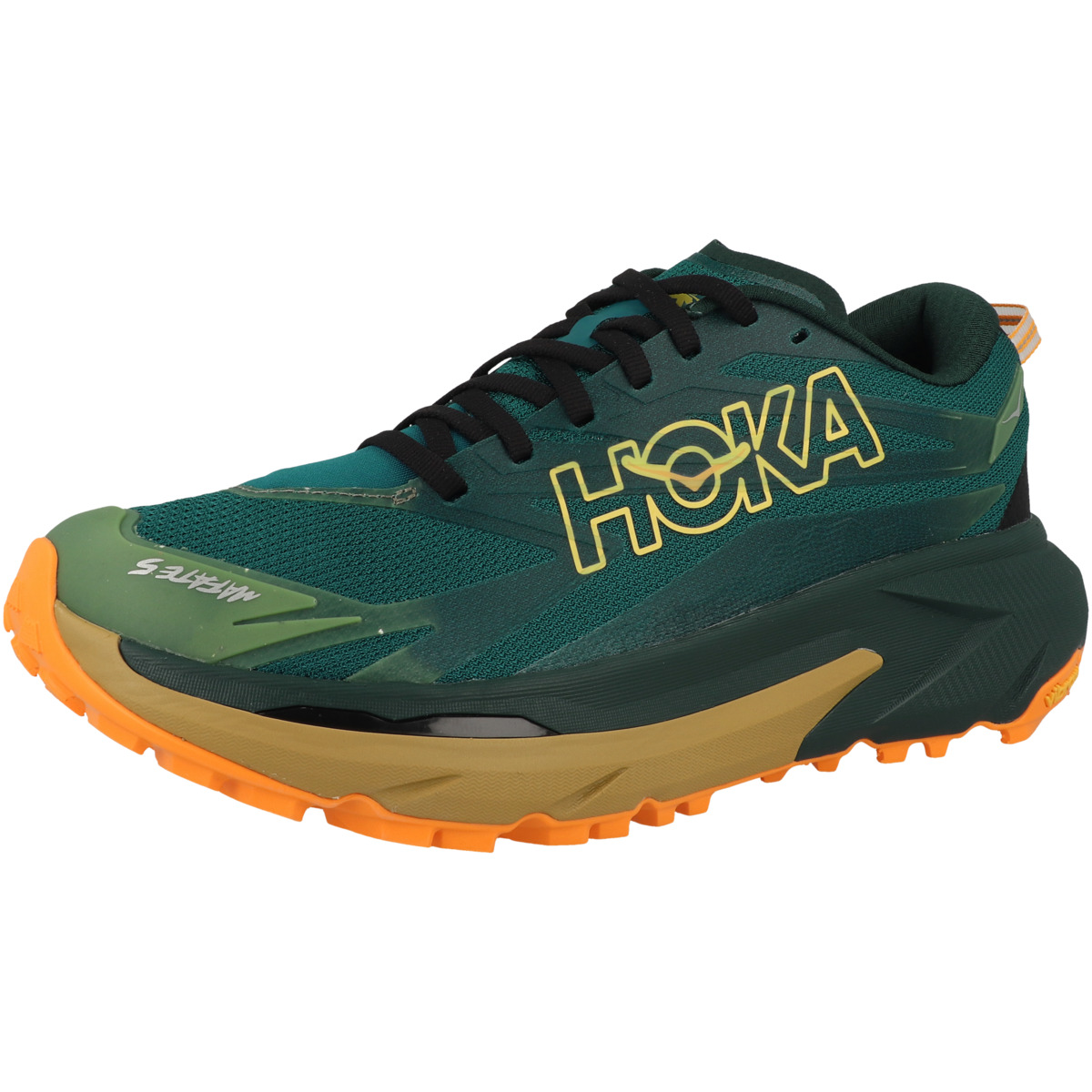HOKA Mafate 5 Laufschuhe dunkelgruen