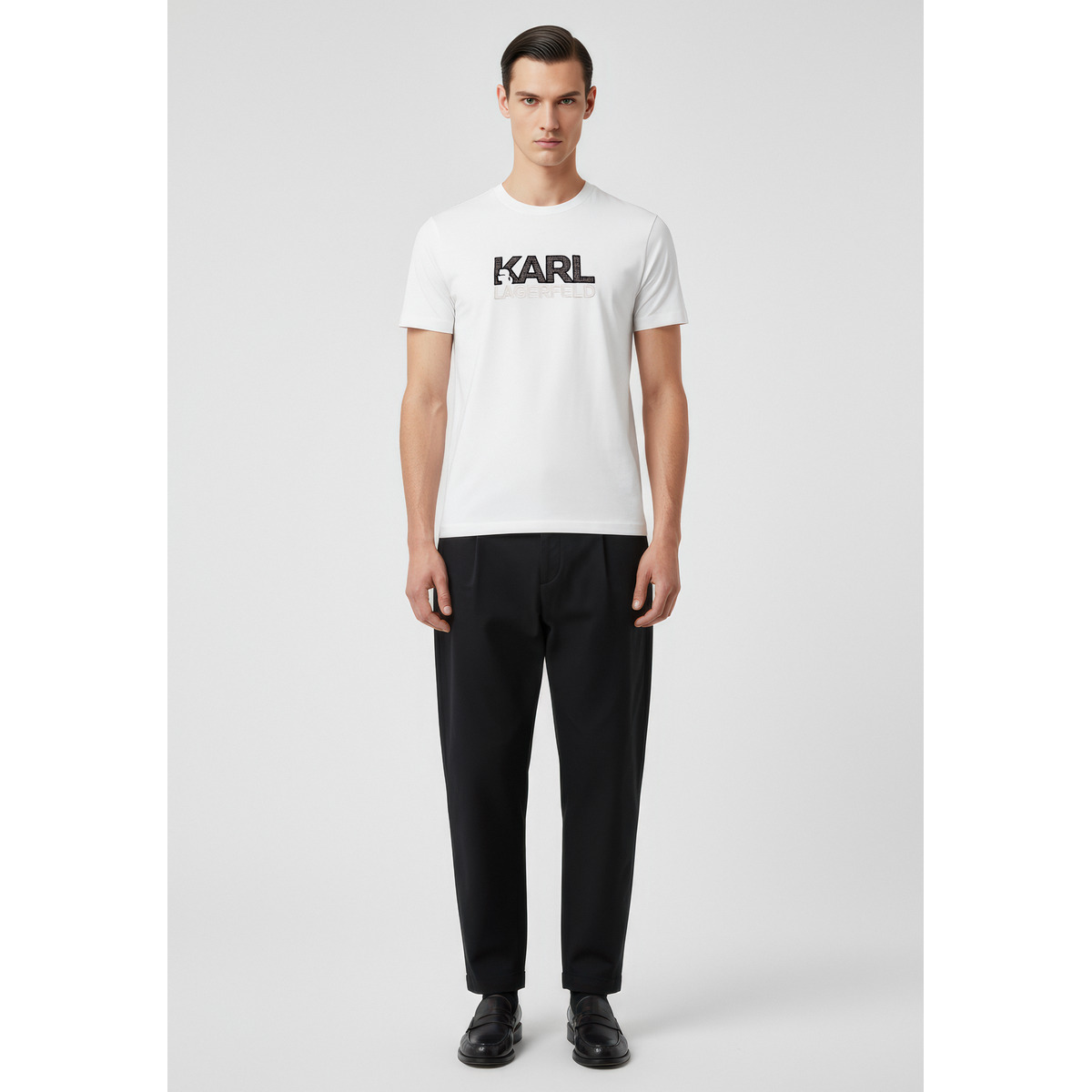 KARL LAGERFELD 755038 T-Shirt creme