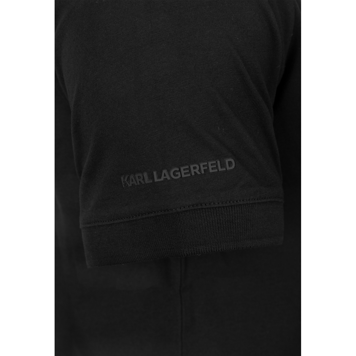 KARL LAGERFELD 745024 Poloshirt schwarz